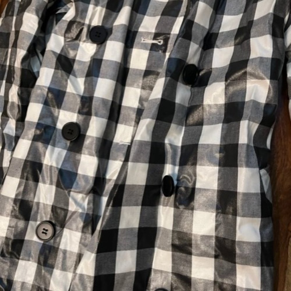Bcbgeneration Checkered Raincoat - image 3